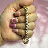 Forever heart bracelet