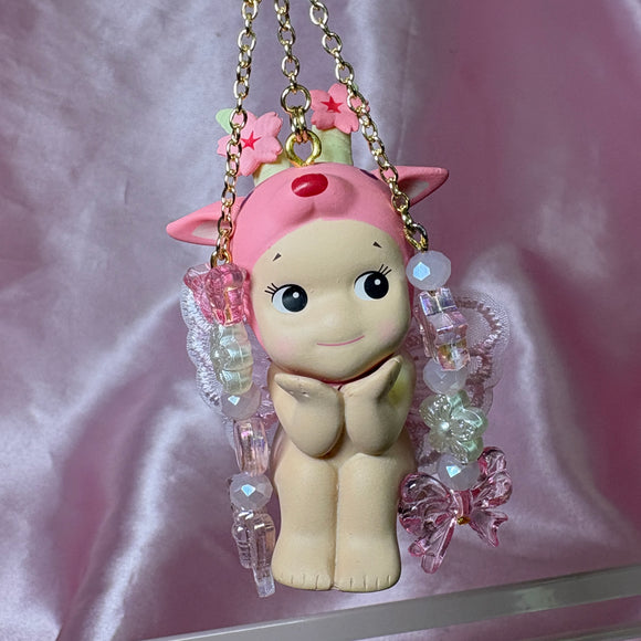 Pink Goat Keychain(Authentic)