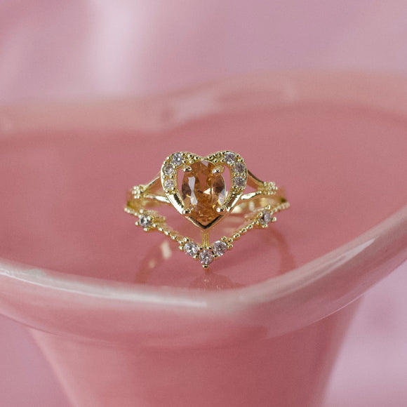 Adjustable Brown Ring