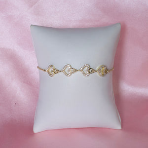 Adjustable Heart Bracelet