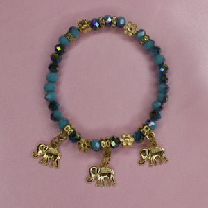 Elephant Charm Bracelet