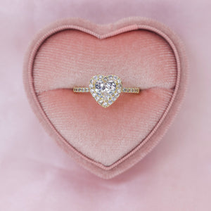 Gold Heart Ring