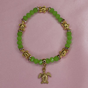 Green Turtle Bracelet