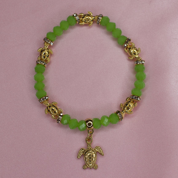 Green Turtle Bracelet