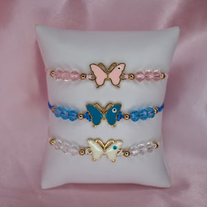 Evil Eye Butterfly Bracelet(Adjustable)