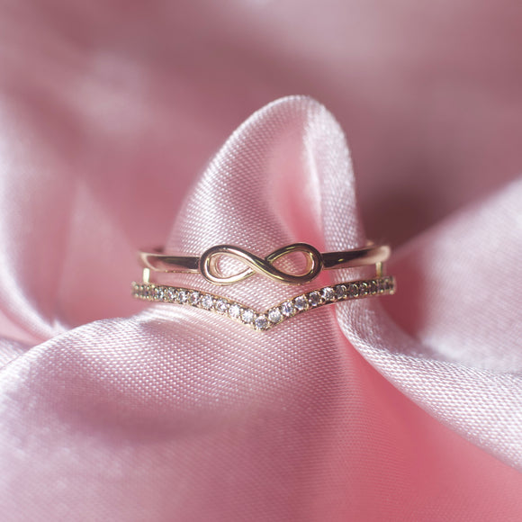 Infinity Stack Ring