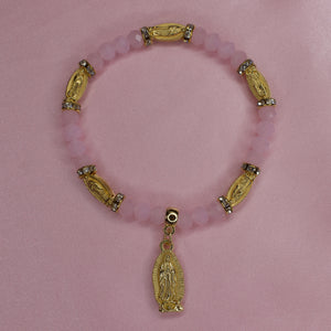 Pink Virgencita Bracelet