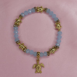 Baby Blue Turtle Bracelet