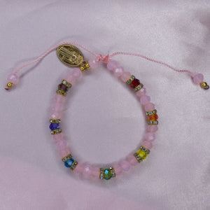 Adjustable Pink San Benito Bracelet