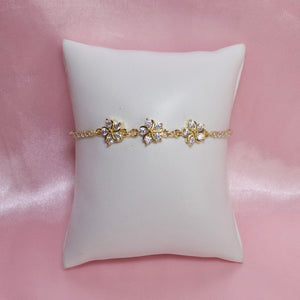 Adjustable Flower Bracelet