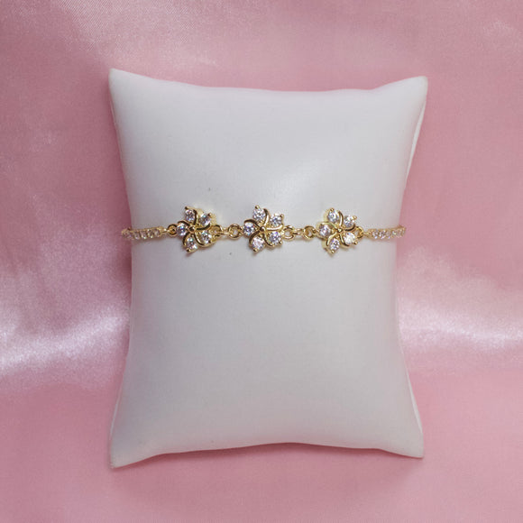 Adjustable Flower Bracelet