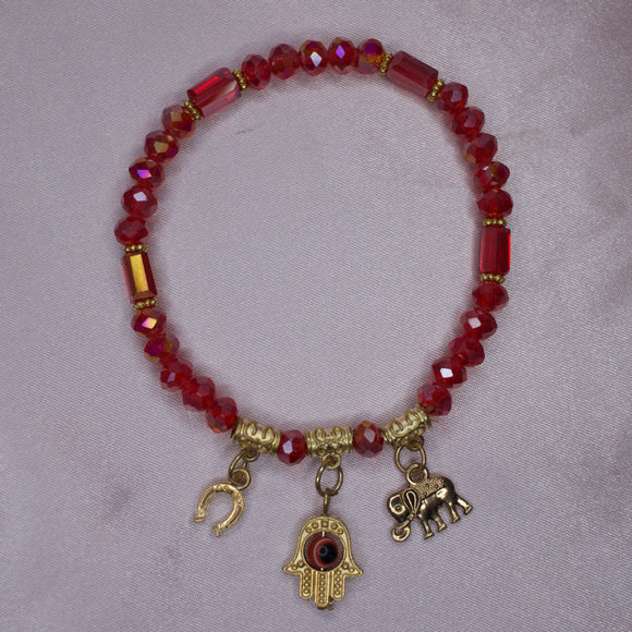 Red Evil Eye Bracelet