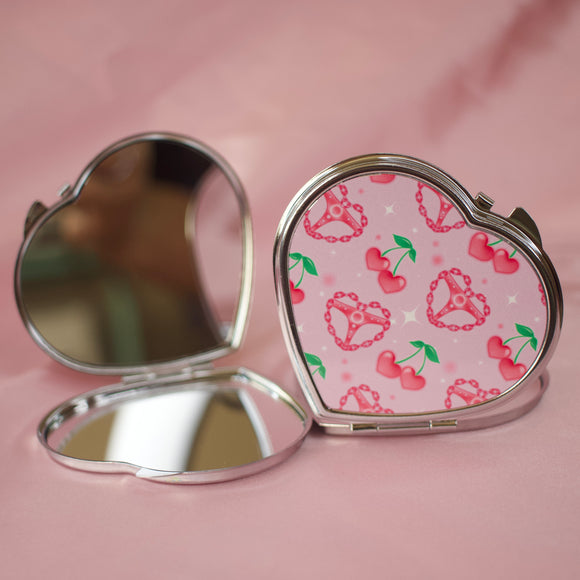 Cherry Heart Mirror