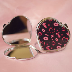 Love Compact Mirror