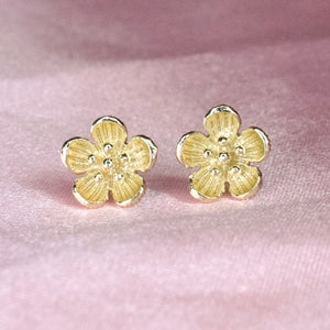 Mini Hibiscus Earrings