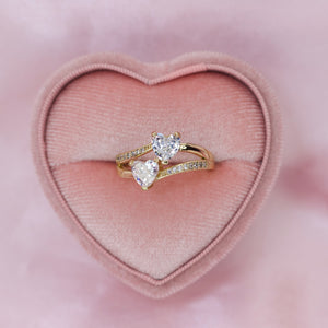 Heart Stacked Ring