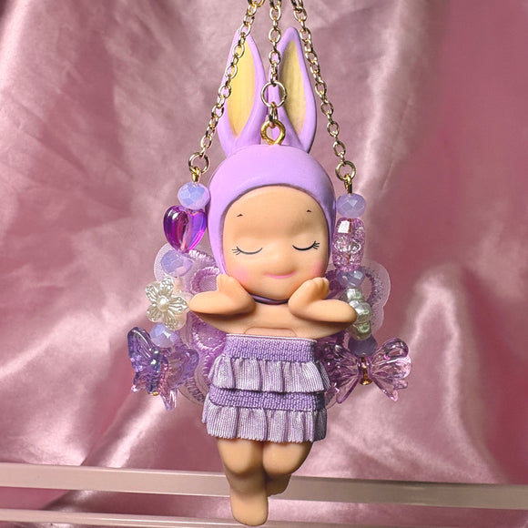 Purple Bunny Keychain(Not Authentic)