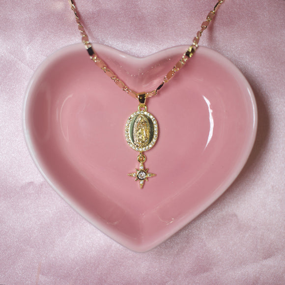 Virgencita Star Necklace