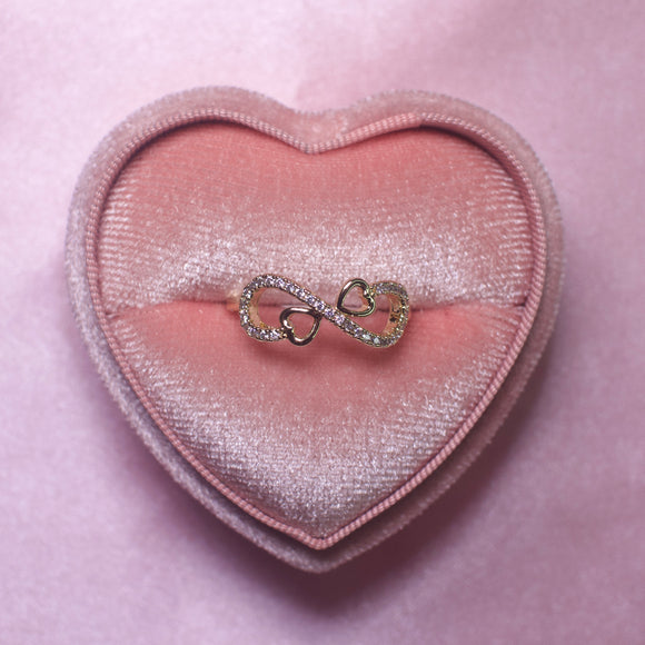 Infinity Heart Ring