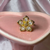 Adjustable Flower Ring
