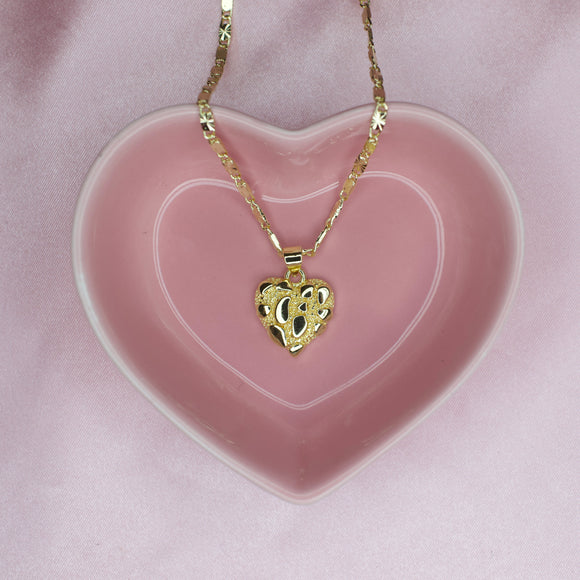 Heart Nugget Necklace(Small)