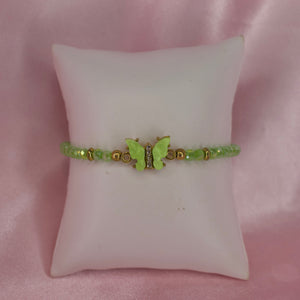 Green Butterfly Bracelet